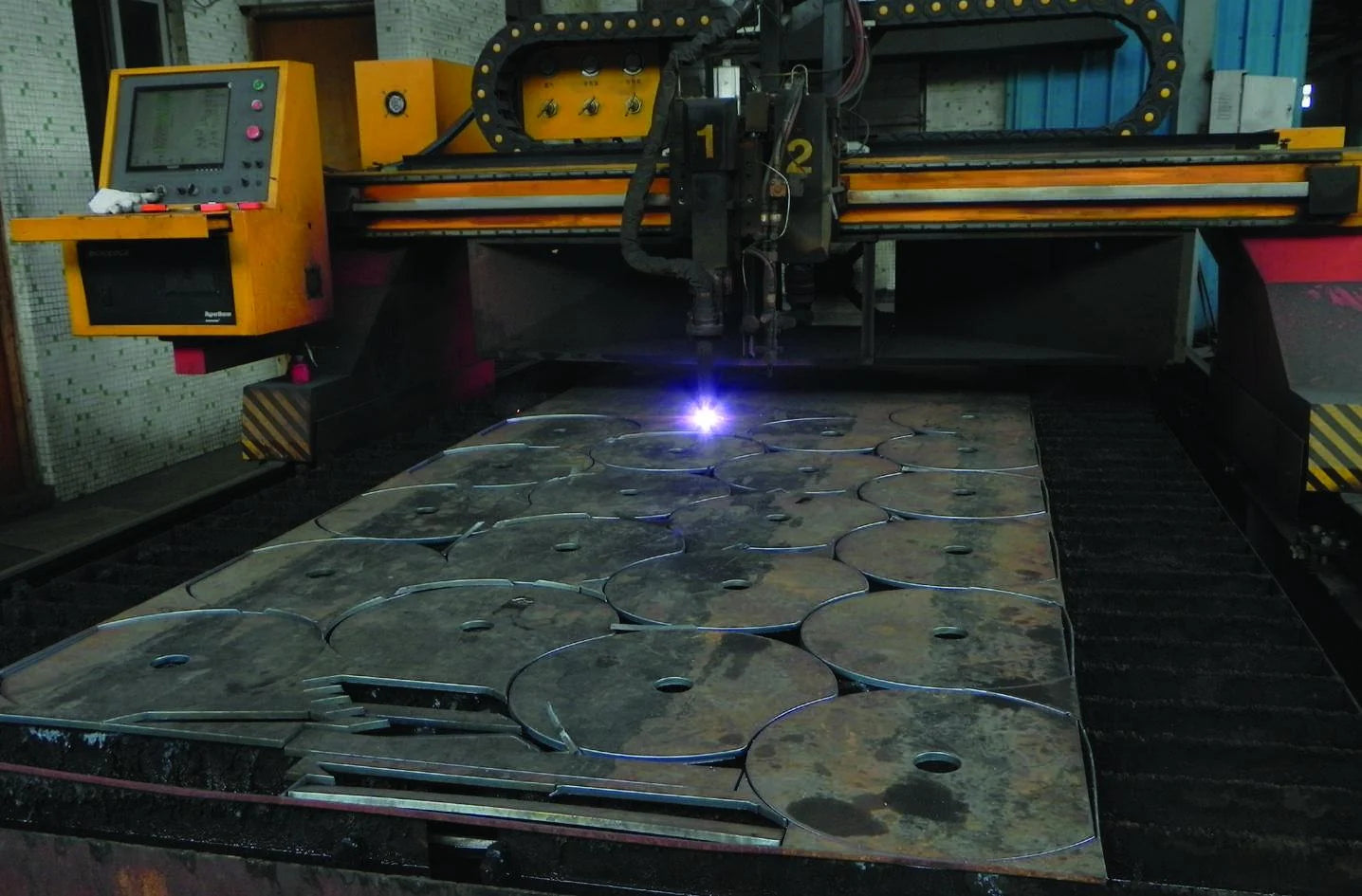 Hetian Machinery manufacturing in Shantou, Guangdong, China.