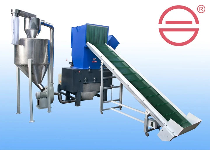 Material loading and conveying system.